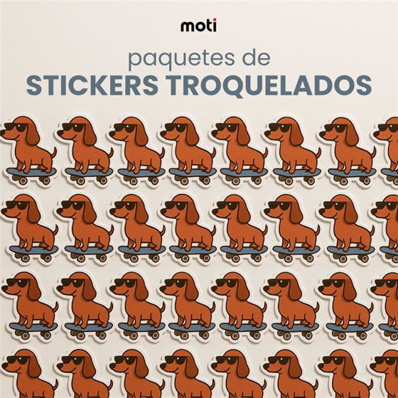imagen stickers troquelados 